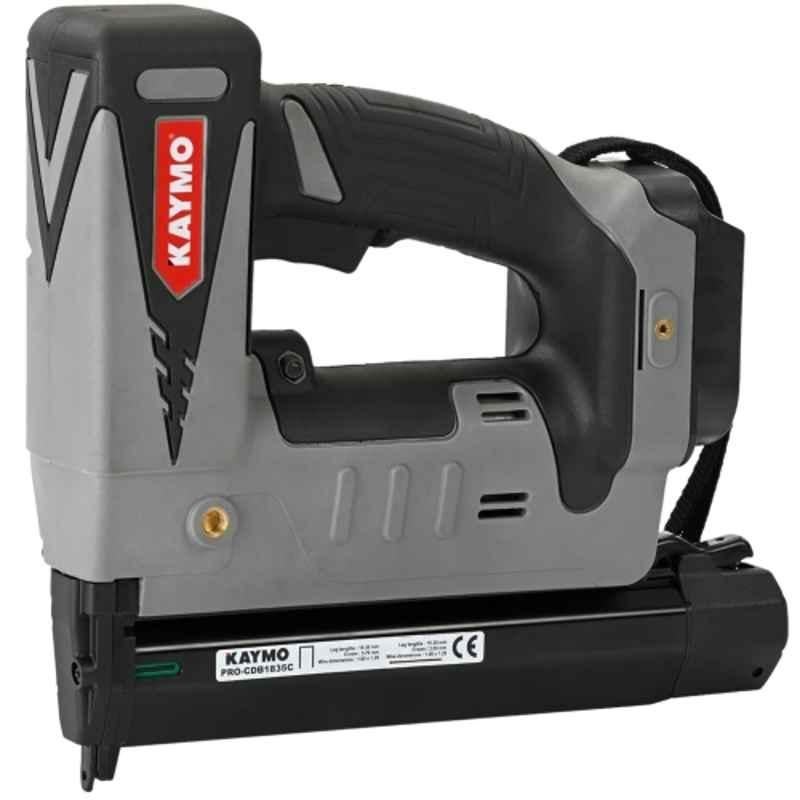 Kaymo PRO-CDB1835C 18V 3Ah Li-ion Cordless Brad Nailer Gun for 90 Series 18 Gauge Nails