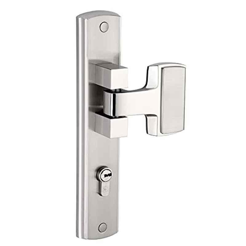 Bonus Ruby G5 Reflex 75mm Brass Brush Steel Both Side Key Mortice Lock Set