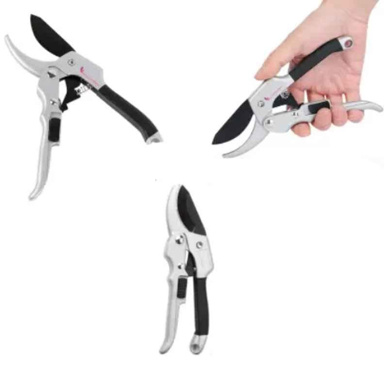 Hanbon 8 inch Steel Silver Bypass Pulley Pruner, 264004