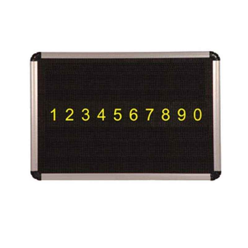 Asian Grooved Board with Golden Colour 50 Numeric Figures, Size: 36 mm