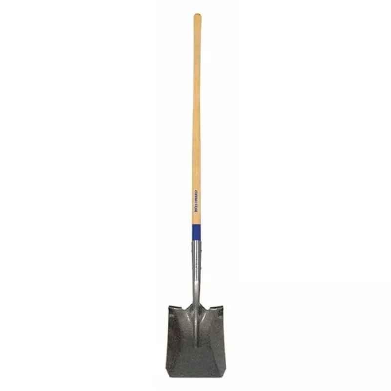Westward 48 inch 14 Gauge Square Point Shovel with Handle, 1WG32