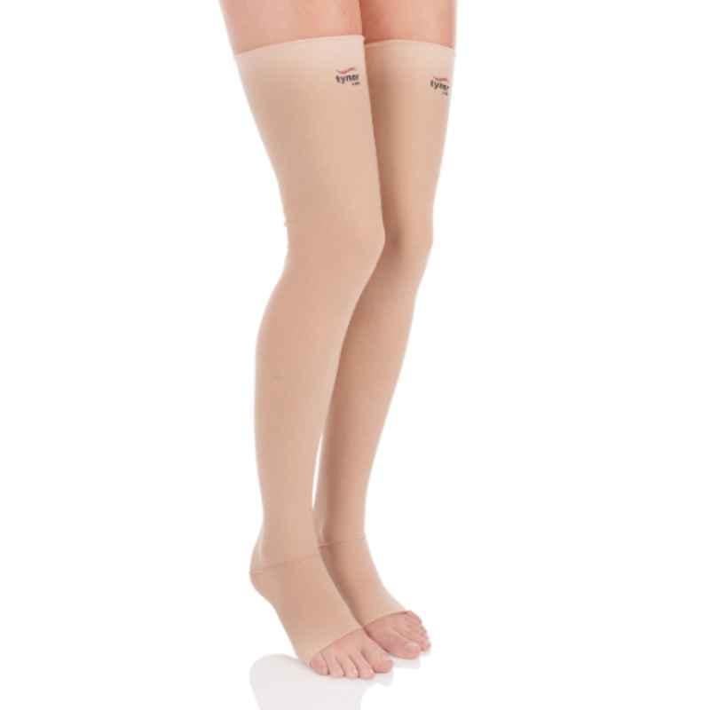 Tynor Medical Compression Silicon Line Thigh Support Stocking, I70EAZ, Size: Double Extra Large