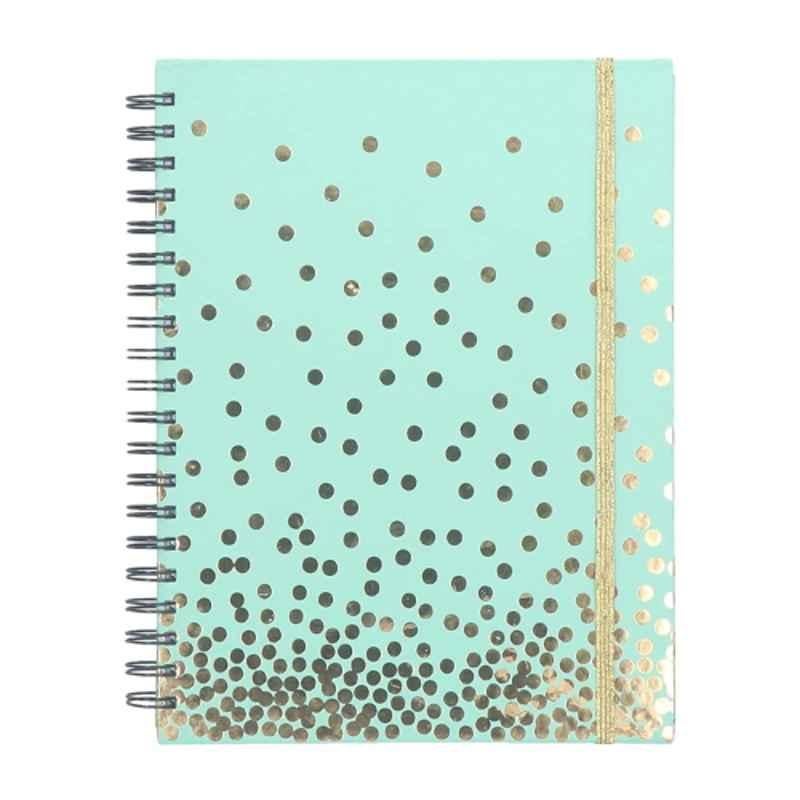 Navneet Youva 26.7x20.3cm 200 Pages Green Wiro Bound 1 Subject Notebook, 21495-1