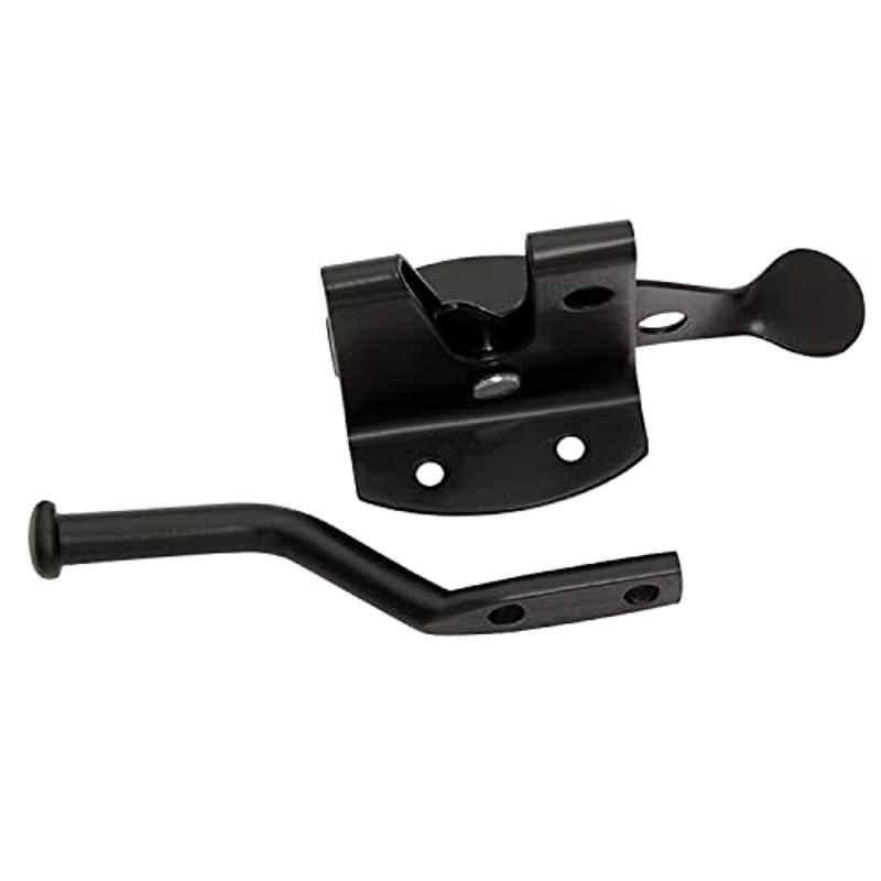 Screwtight 50mm Black Powder Coated Finish Auto Gate Latch, S030101EXB-2