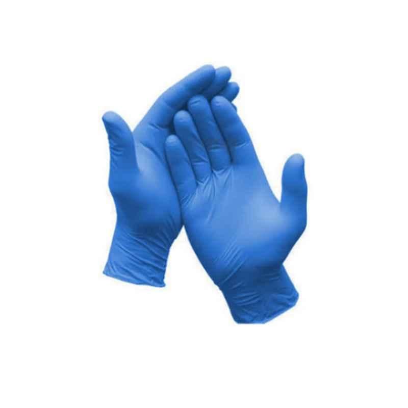 Dominion Care Disposable Nitrile Examination Gloves, 601639, Size: M (Pack of 80)