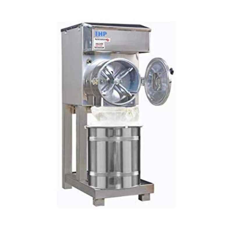 Microactive 1HP Stainless Steel Silver 2 in 1 Fully Automatic Masala & Flour Mill Machine