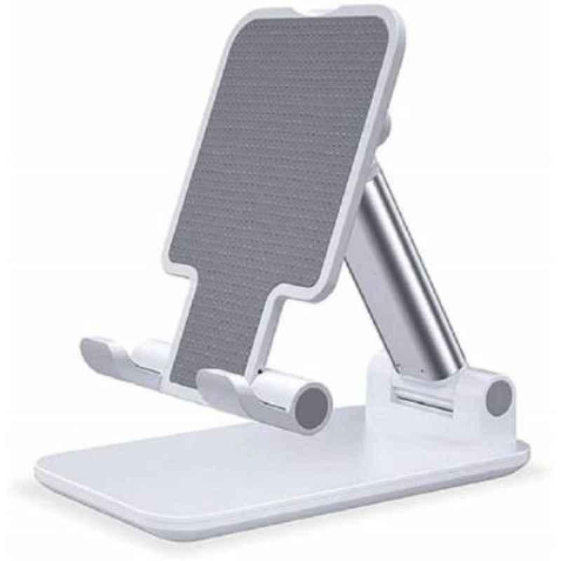 Auto Ryde White Folding Desktop Mobile Holder