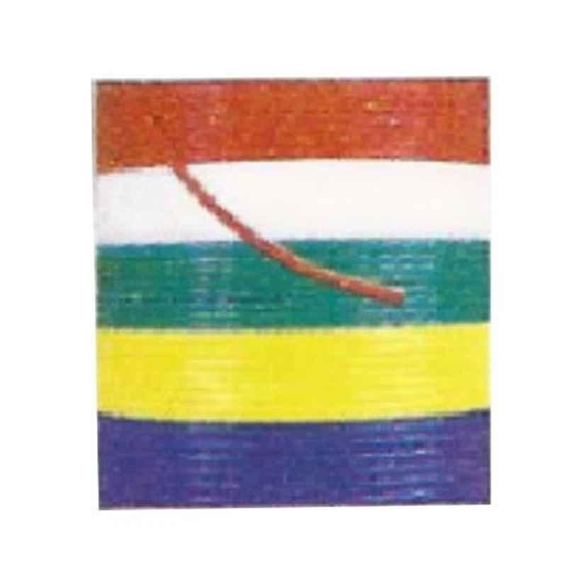 Camozzi 6x4mm 1m Green Polyurethane Tube, PUR 6-4 GREEN