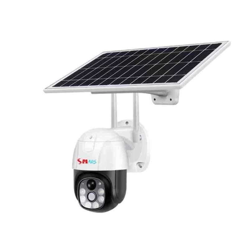 Smars 3MP 4G Sim Solar Battery Powered Enabled IP Camera with 2 Way Audio