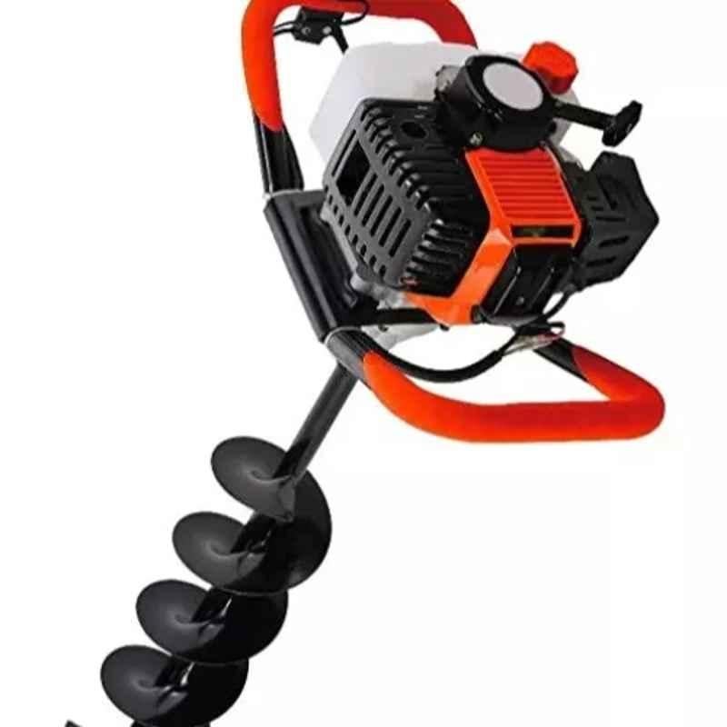 Shwarya 4 Strokes 224CC Heavy Duty Earth Auger Engine with 12 inch Drill Bit, 1380799