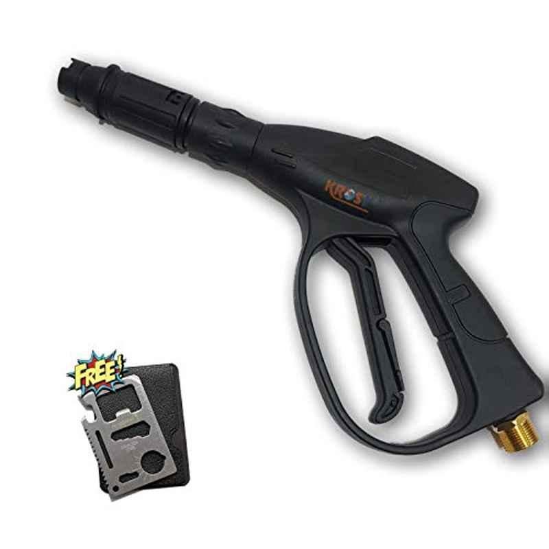 Krost High-Performance Pressure Washer Gun | Garden Hose Nozzle Water Spray Gun For Car/Bike/Road/Plants - Gardening Washing Home Cleaning Water Sprinkle