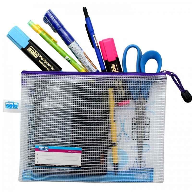 Solo A4 Assorted My Zipper Bag, MFA41 (Pack of 40)