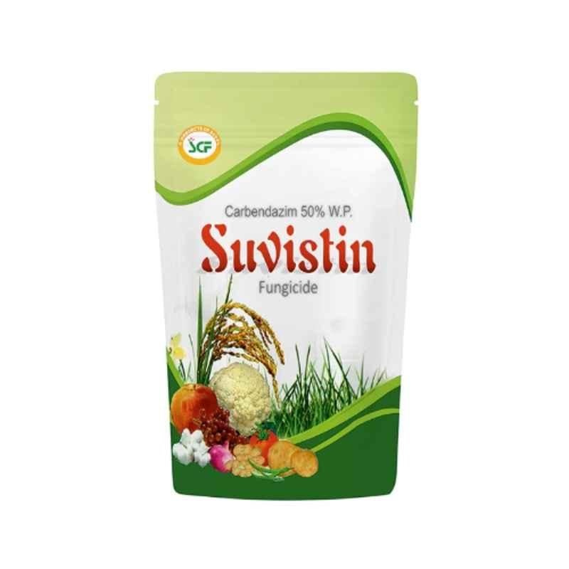 EBS Suvistin 500g Carbendazim 50% WP Broad Spectrum Systemic Fungicide with Protective & Curative Action (Pack of 4)