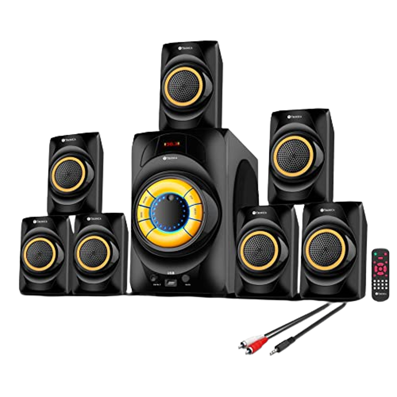 Tronica BT-777 75W Black Wireless Bluetooth Home Theatre Speaker