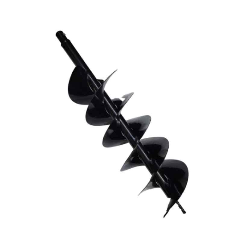 Orezen 8 inch Mild Steel Black Double Layer Earth Auger Drill Bit, EADB-Dl 8