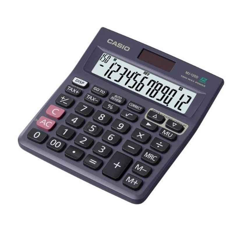Casio MJ-120D 12 Digit Basic Desktop Calaculator