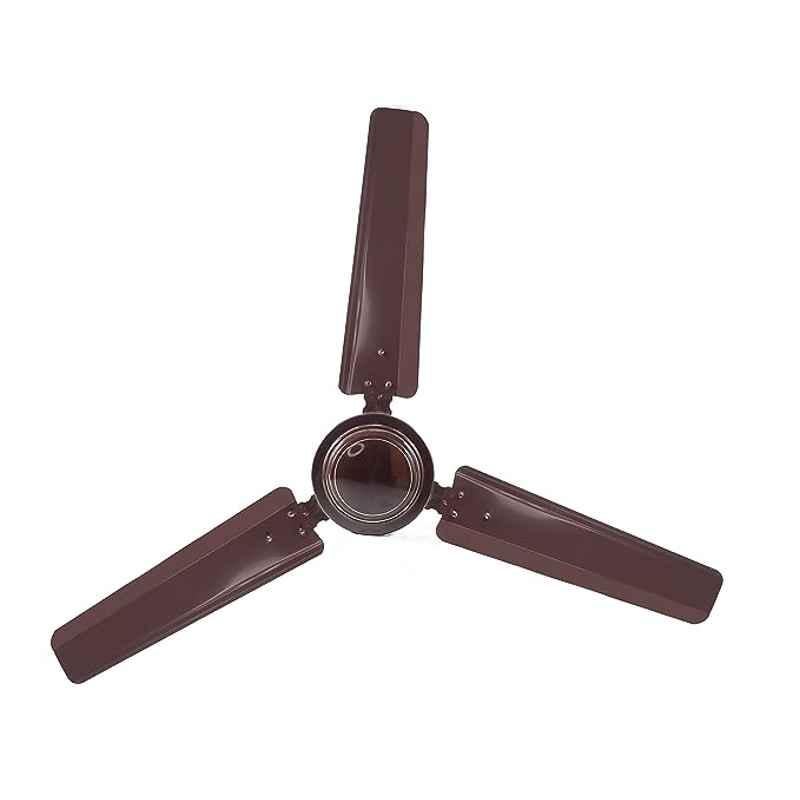 Max Speed Simply 68W Brown 3 Blade Ceiling Fan, Sweep: 1200 mm