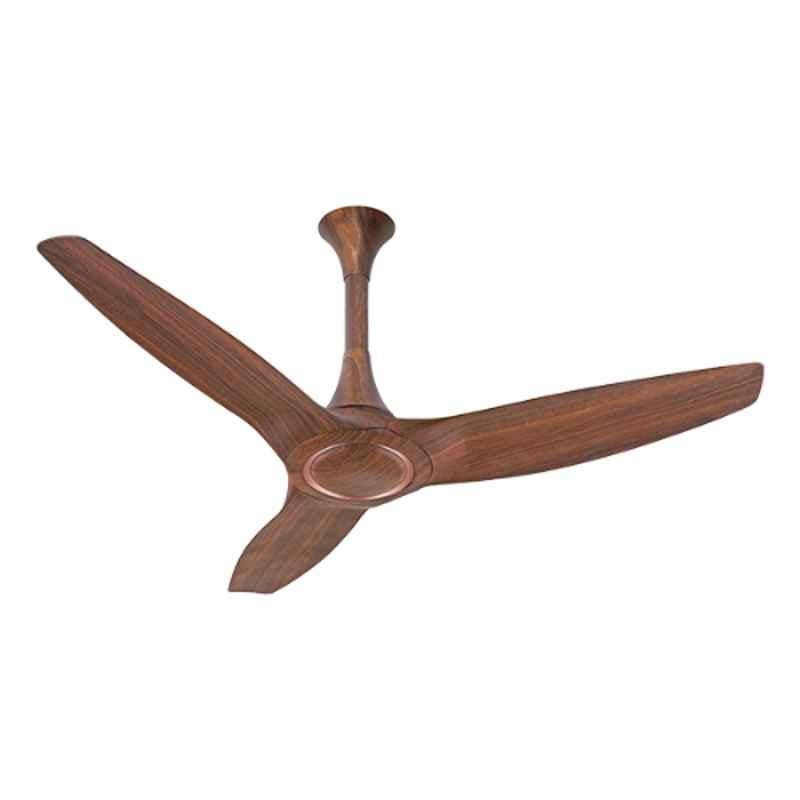 Breezalit Magnifique 70WWalnutWood Designer Ceiling Fan, BZ034, Sweep: 1250 mm