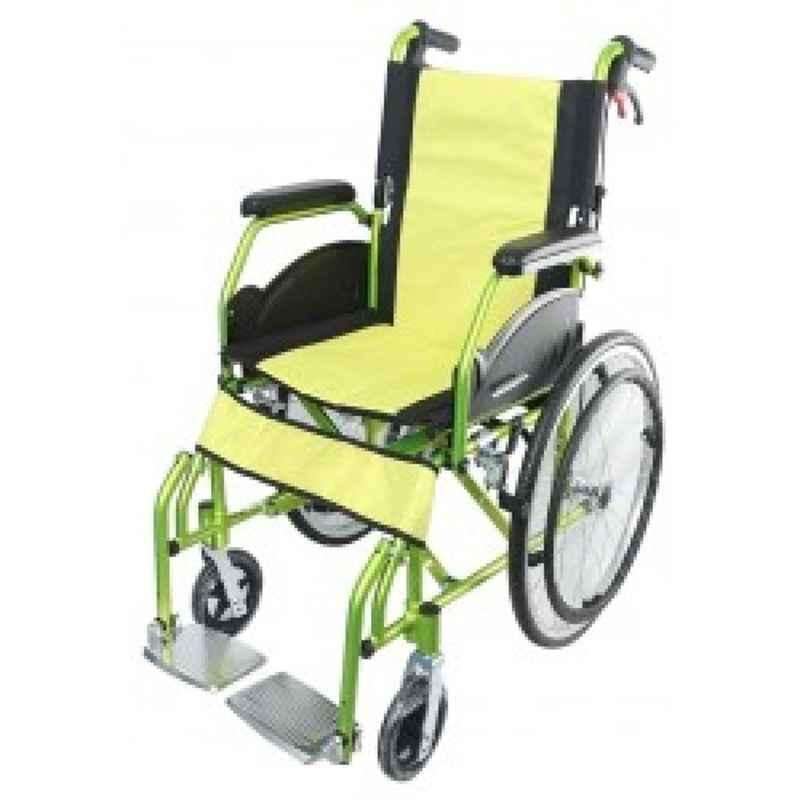 Karma Aurora 6 115kg Aluminum Foldable Manual Wheel Chair, 131-00009