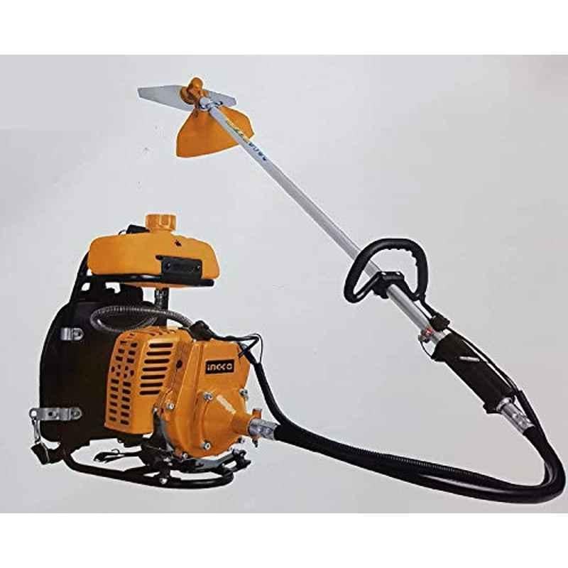 Krost Tc-Gbc31212 2-In-1 Gasoline Grass Trimmer And Brush Cutter With 2T And 60T Blade, Orange