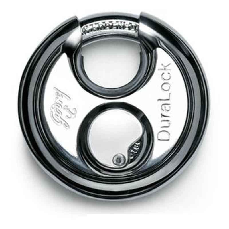 Godrej Duralock Stainless Steel Padlock (3 Keys), 8349