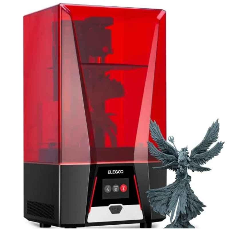Elegoo Saturn 2 Glass 3D Printer with 10 inch 8K Mono LCD, Build Volume: 219x123x250 mm