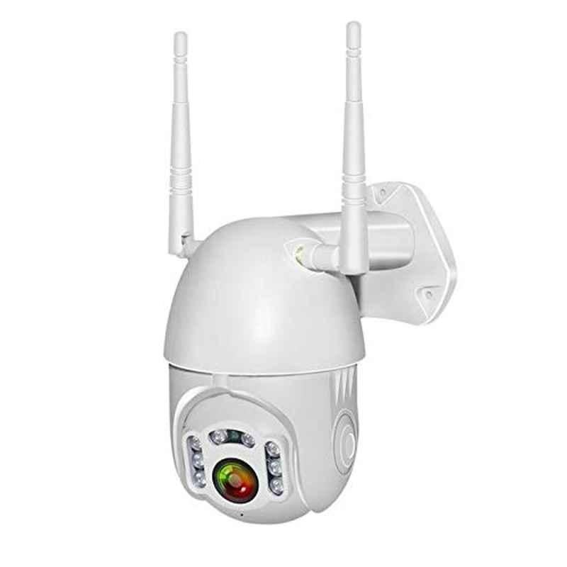 AUSHA C8 2MP 1080p PTZ IP CCTV Security Camera for Outdoor with 360 degree View, Motion Detection & Auto Tracking