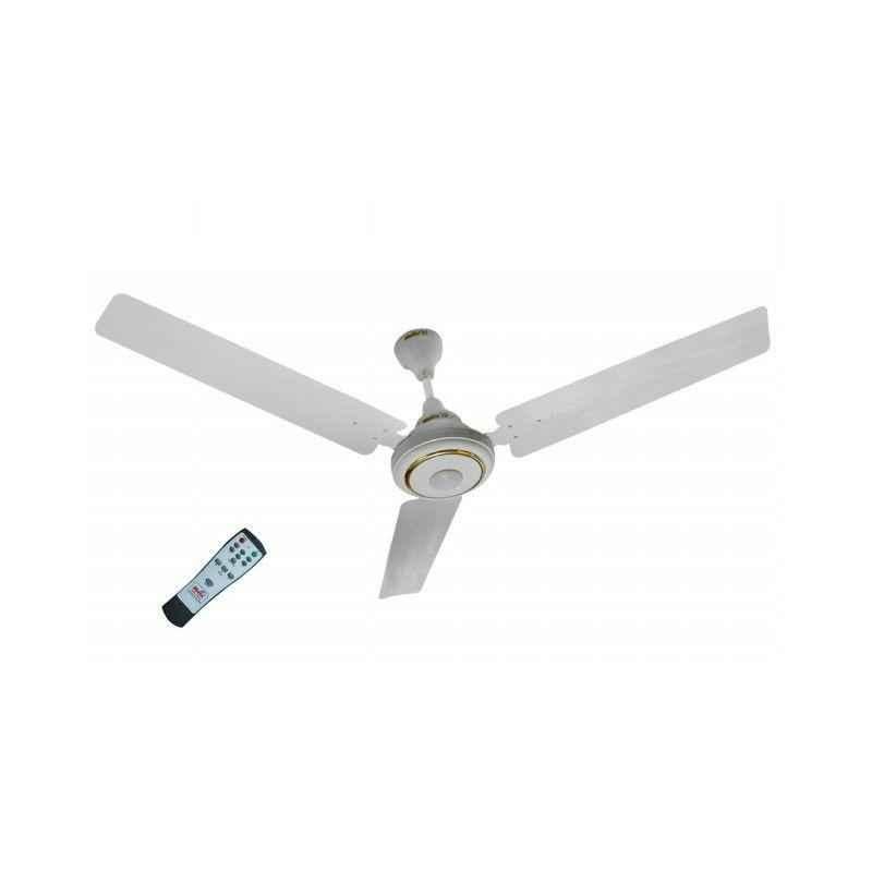 Maya Super Eco Tech 1200mm White Brushless DC Motor Ceiling Fan, BW1200
