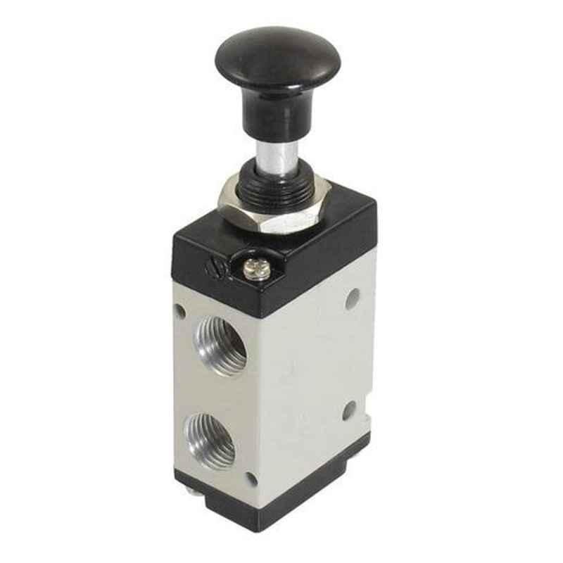 Techno 1/8 inch 3/2 Lock Button Valve, MSV86321EB