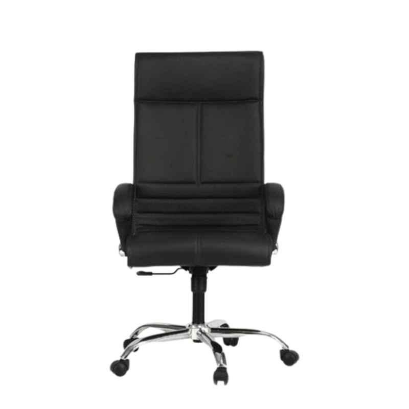 YTT Polypropylene Black Height Adjustable High Back DIY Office Chair