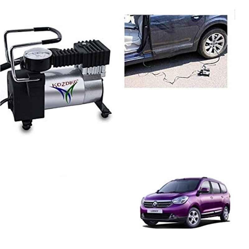 Kozdiko 12V DC Heavy Duty Metal Tyre Inflator for Renault Lodgy, Tyre_Inflator_D53