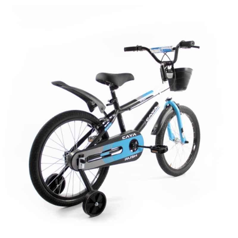 Caya Rush 20 Matt Blue BMX Adjustable Handle Kids Cycle, Tyre Size: 20 inch