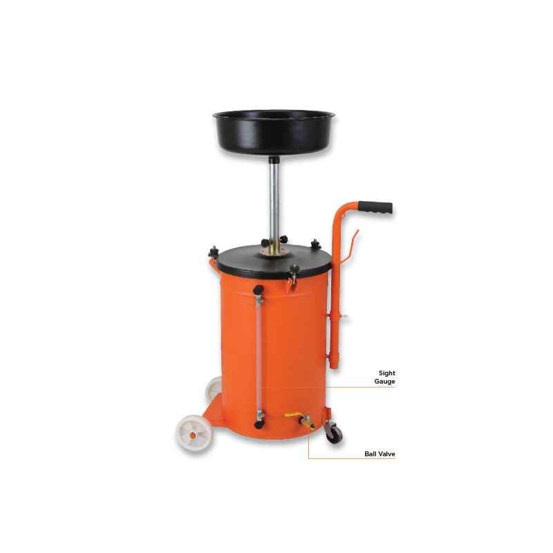 Groz 50L Waste Oil Drain Gravity Feed, WOD/50G