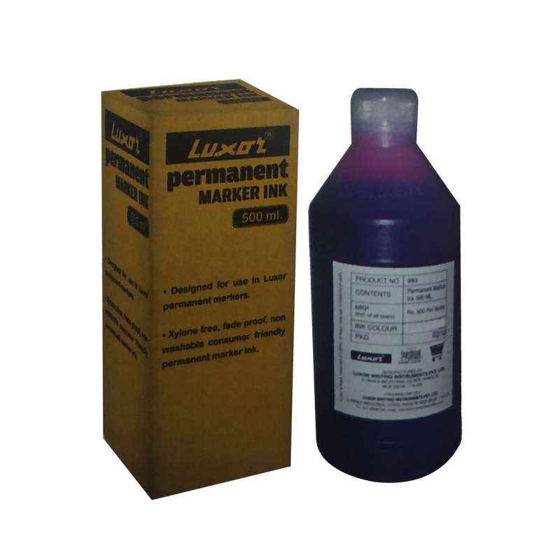 Luxor 500ml 993 Red Permanent Marker Ink