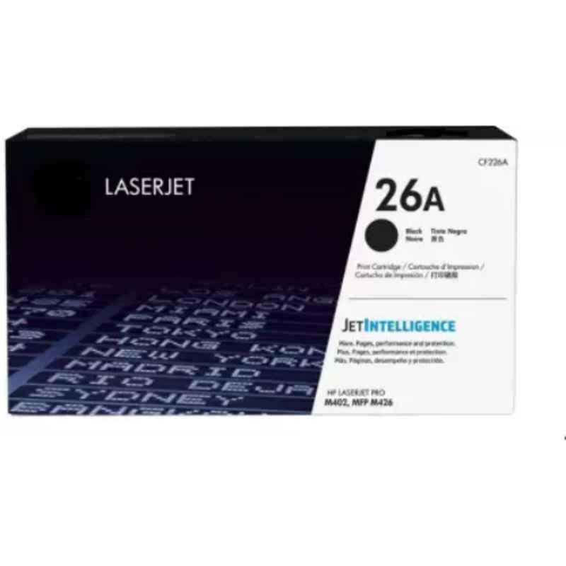 MHP 26A Black Laserjet Toner Cartridge, CF226A