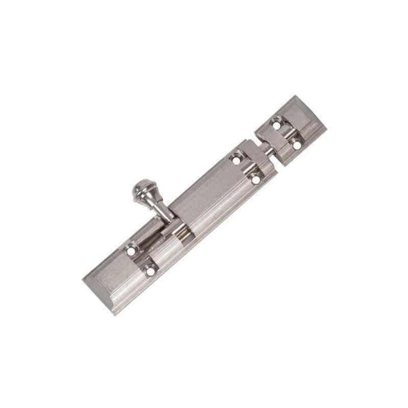 Smart Shophar 8 inch Brass Nickel Silver Royal Tower Bolt, SHA10TW-ROYA-NS08-P1