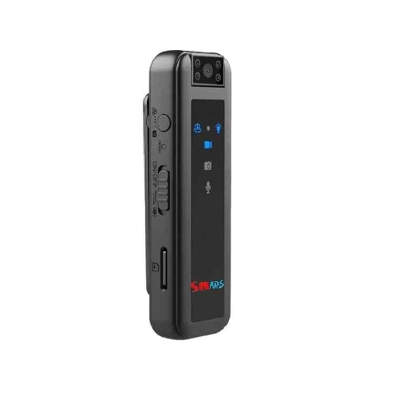 Smars 2MP Full HD Pocket Body Worn Camera with Night Vision, Motion Detection & 360 deg Rotating for Law Enforcement Team