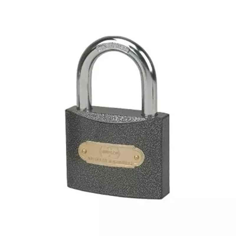 Harrison 63mm Cast Iron Super Pin cylindrical Padlock with 3 Keys