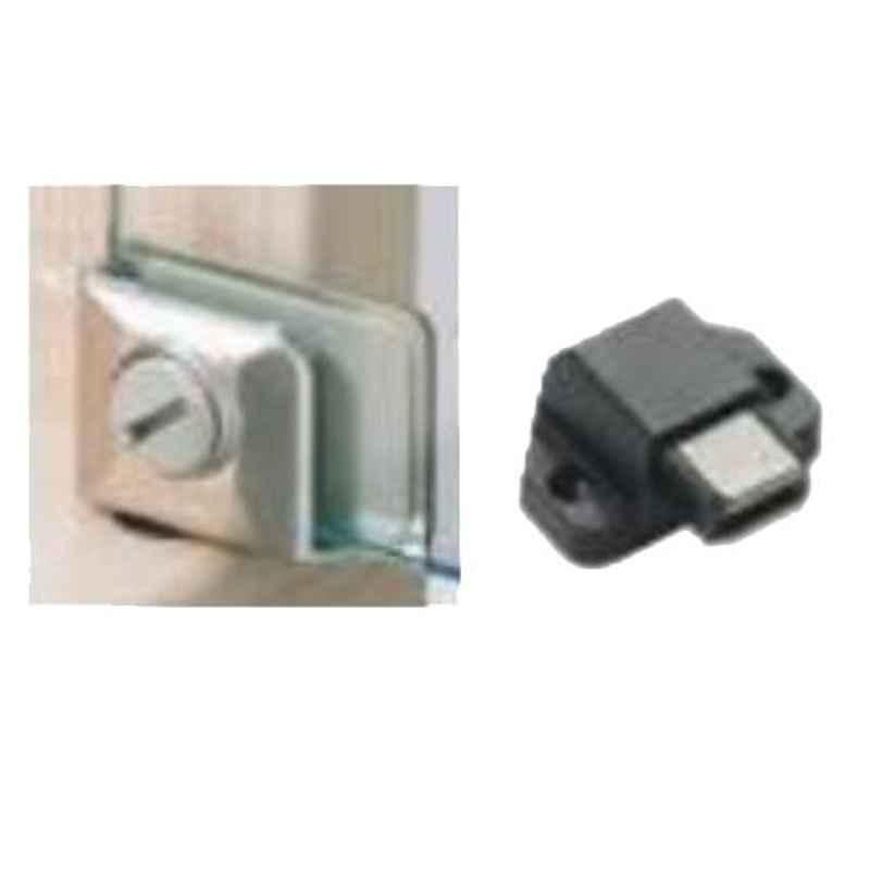 Hettich 2 Pcs 105 deg Nickel Matt Glass Door Assorted Hinge Set, 20870