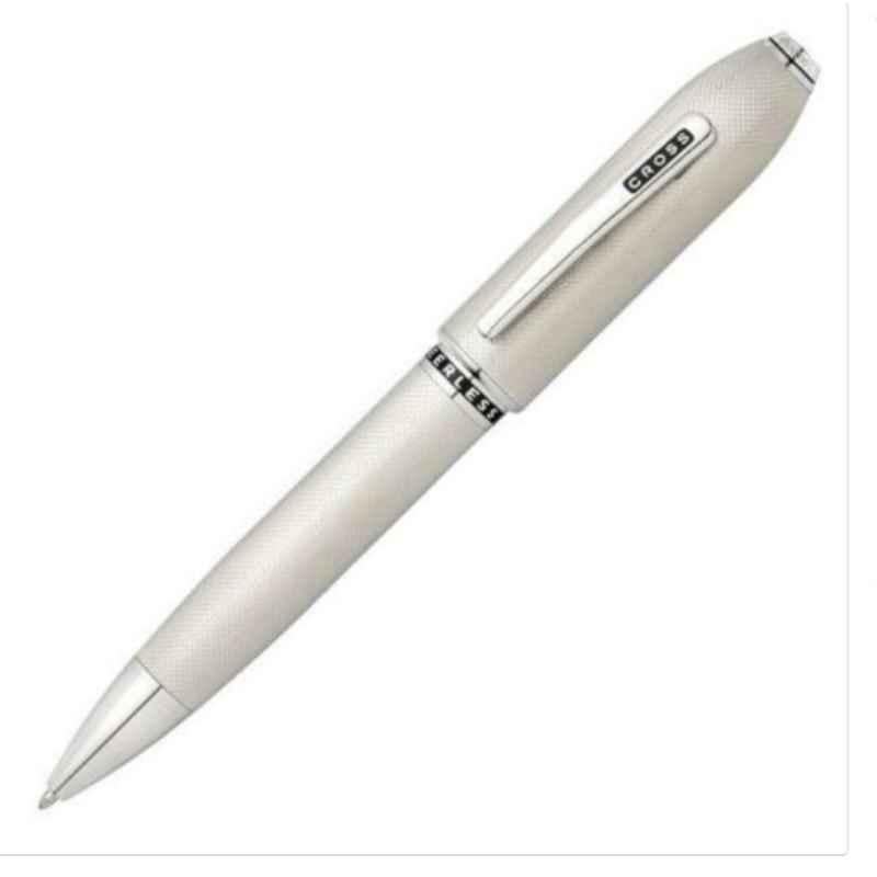 Cross Peerless 125 Black Ink Platinum Ball Point Pen, AT0702-3