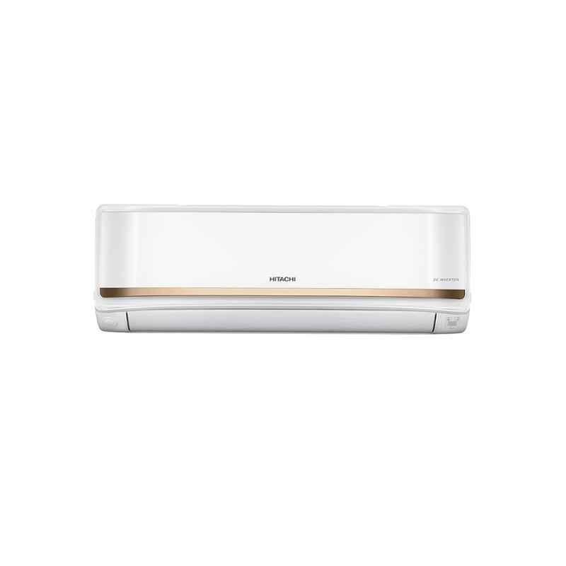 Hitachi iZen 3400FXL 1 Ton 3 Star Copper Condenser Dual Gold Ice Clean Xpandable Plus Inverter Split AC, R32-RAS.G312PCAISF