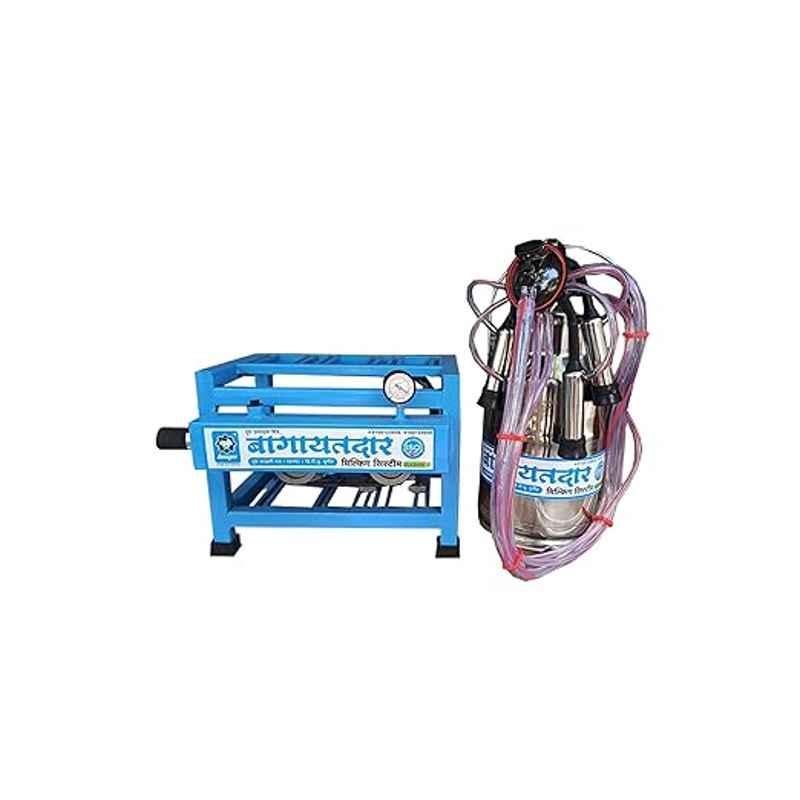 Bagayatdar Eco 0.5HP 25 Litre Singal Bucket Milking Machine, BMS-015