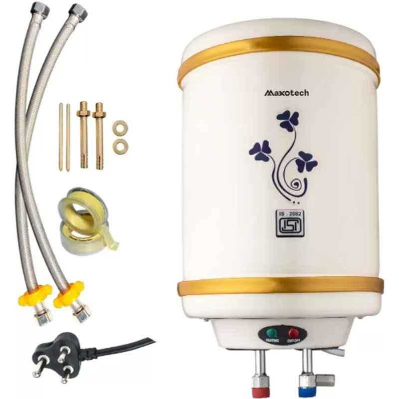 Maxotech Arthur 25L 2000W Ivory Storage Water Geyser