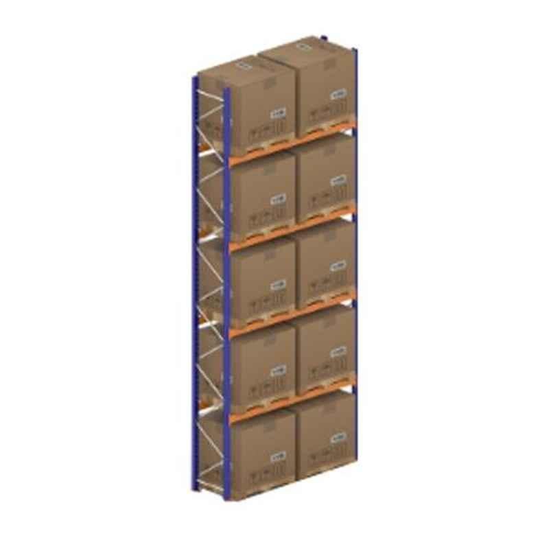 Godrej Ground Plus 4 Layers Steel Selective Pallet Racking, Max Load Capacity: 8000kg, Main Unit: 7000x2700x1000mm (HxWxD)