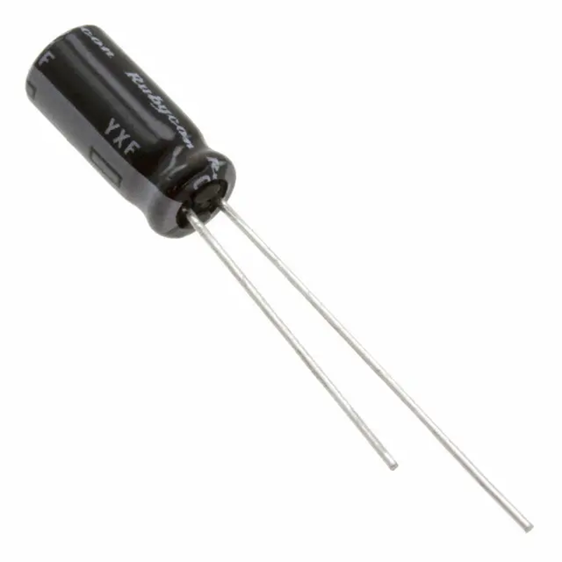 RUBYCON 33ÂµF 25V Radial Aluminum Electrolytic Capacitor, 25YXF33MEFC5X11