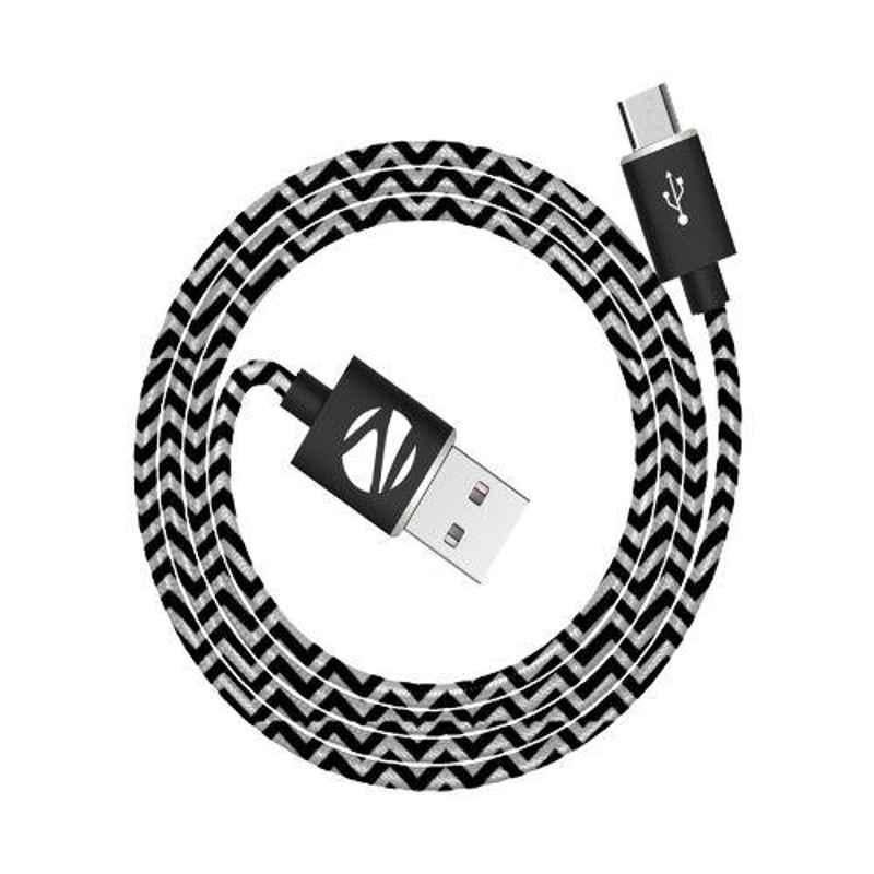 Zebronics 1.2m Micro USB Cable, ZEB-UMC120CB