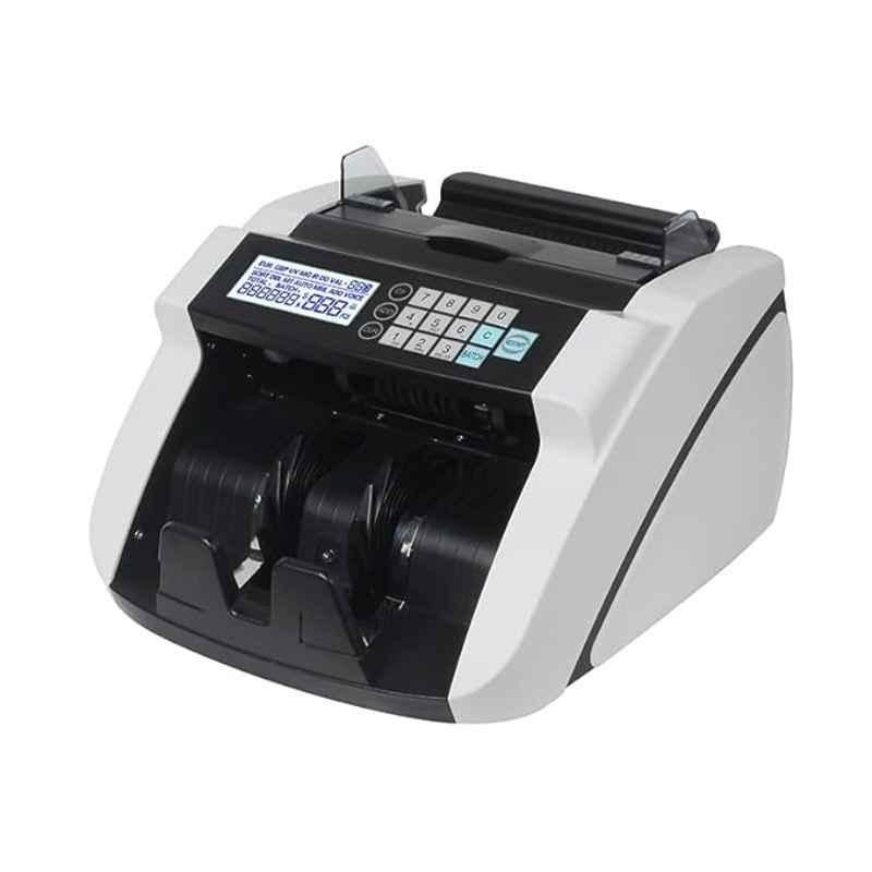 Swaggers 75W White LCD Currency Counting Machine with Fake Note Detection & 1 Year Warranty, 103