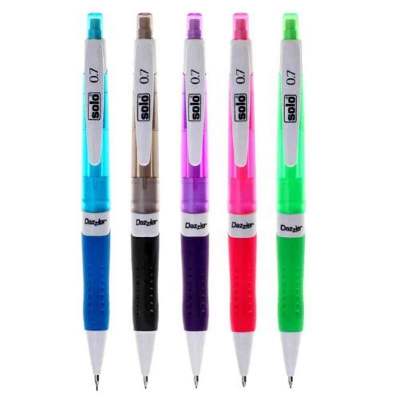 Solo 0.7mm Dazzler Pencil without Lead, PL707 (Pack of 40)