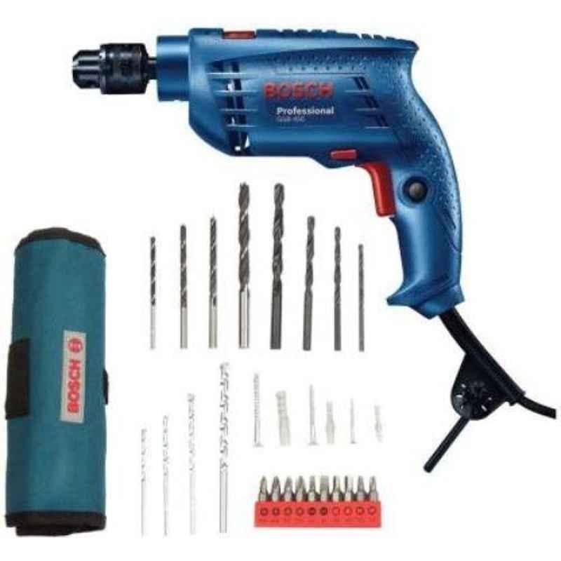 Bosch GSB 450 53 Pcs Pistol Grip Drill Wrap Set, 06012161FL