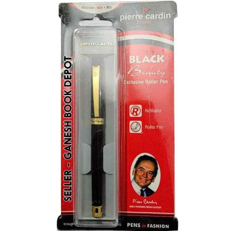 Pierre Cardin Blue Ink Black Beauty Roller Pen 7 Ball Pen Set